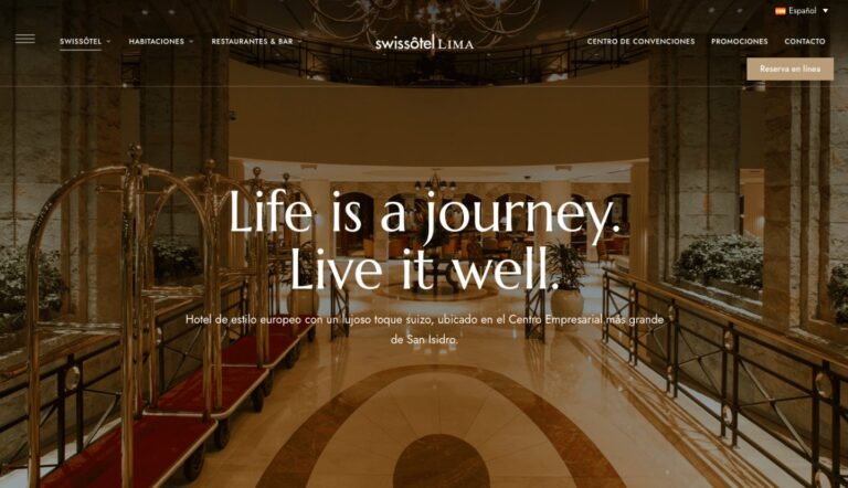 Swissotel lima web