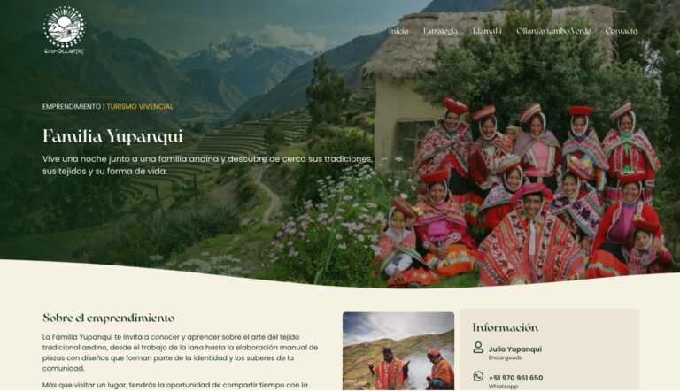 turismo sostenible web